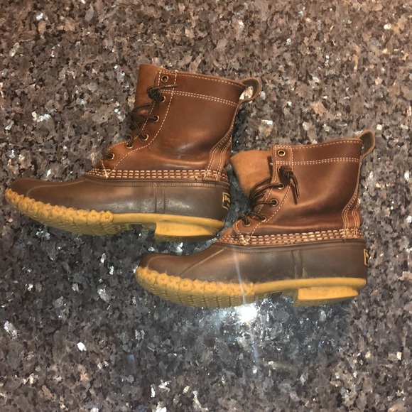 “Bean Boots” Brown Duck Boots by L.L. Bean - Picture 5 of 16